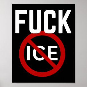 Pro Einwanderer Anti Ice Anti Diskriminierung Anti Poster