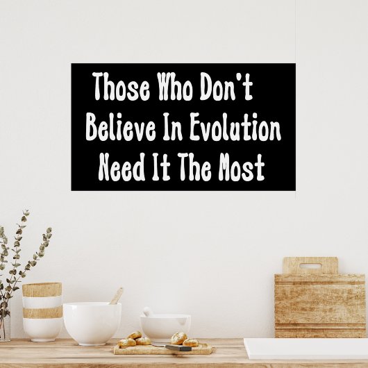 Pro-Evolution Poster (Küche)