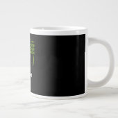 Pro Fang Fishing Rod Geschenke Jumbo-Tasse (Rechts)