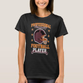 Pro Fantasy Football Player Retro Draft Party Kit T-Shirt (Vorderseite)