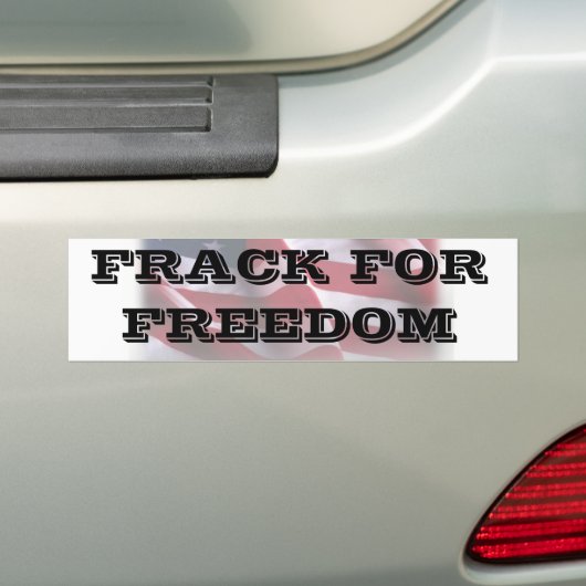 Pro-fracking Autoaufkleber (Auf Auto)