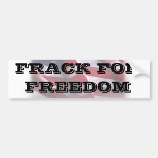 Pro-fracking Autoaufkleber