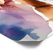 Pro Frau Golfer - Golf Art Print Poster (Ecke)