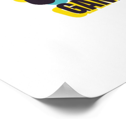 Pro gamer poster (Ecke)