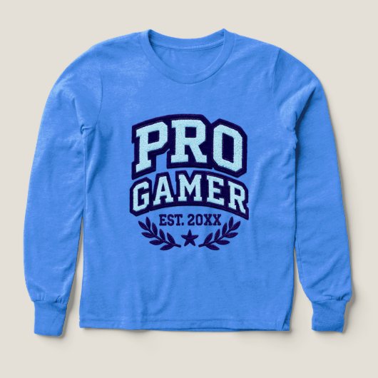 PRO GAMER — Varsity Chenille Patch (Design Vorderseite)