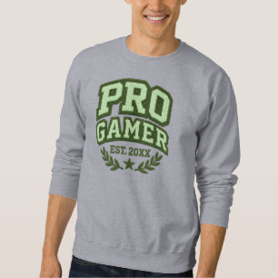 PRO GAMER — Varsity Chenille Patch Sweatshirt