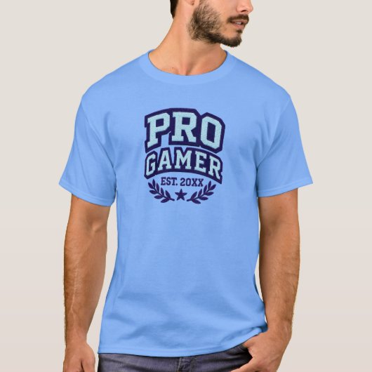 PRO GAMER — Varsity Chenille Patch T-Shirt (Vorderseite)