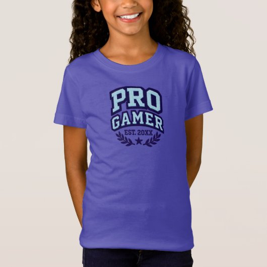 PRO GAMER — Varsity Chenille Patch T-Shirt (Vorderseite)