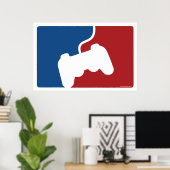 Pro Gamer Video Game Poster - Controller Geek (Heimbüro)