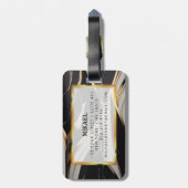 PRO Gepäckmarke Gepäckanhänger (Rückseite vertikal)