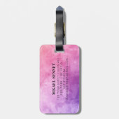 PRO Gepäckmarke Gepäckanhänger (Rückseite vertikal)