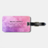 PRO Gepäckmarke Gepäckanhänger (Rückseite horizontal)