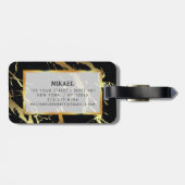 PRO Gepäckmarke Gepäckanhänger (Rückseite horizontal)