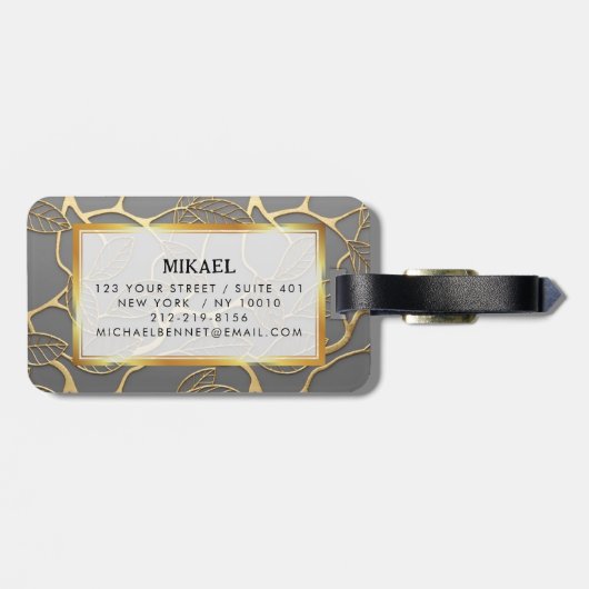 PRO Gepäckmarke Gepäckanhänger (Rückseite horizontal)