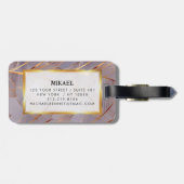 PRO Gepäckmarke Gepäckanhänger (Rückseite horizontal)