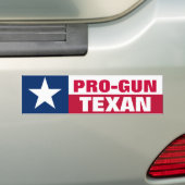 Pro-Gewehr Texan Autoaufkleber (Auf Auto)