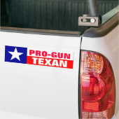 Pro-Gewehr Texan Autoaufkleber (Auf Lkw)