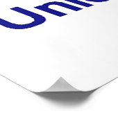 Pro Gewerkschaft POSTER Print (Ecke)