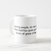 Pro-Gewerkschaft-Tasse von FDR Kaffeetasse (Vorderseite Links)