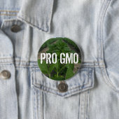 Pro-GMO-Knopf Button (Beispiel)
