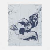 Pro Goalie - Eishockey Goalie Fleecedecke (Vorderseite)