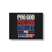 Pro God Pro Gun Pro Life Pro Trump Wahl