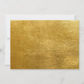 PRO Golden Party Ticket Einladung (Rückseite)