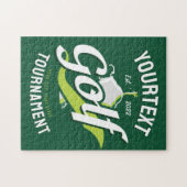Pro Golfer NAME Golf Trophy Turnier Golfspielen Puzzle (Horizontal)