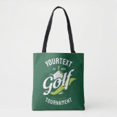Pro Golfer NAME Golf Trophy Turnier Golfspielen Tasche (Vorderseite)