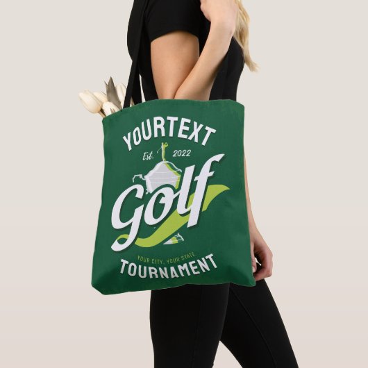 Pro Golfer NAME Golf Trophy Turnier Golfspielen Tasche (Von Nahem)