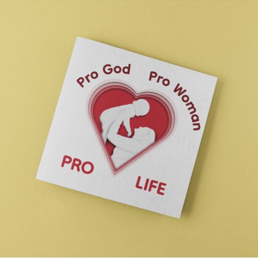 Pro Gott Pro Frau Pro Leben – Wert des Lebens Rall Poster