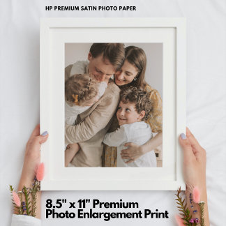 Pro-Grade 8,5" x 11" Satin-Fotovergrößerung Fotodruck
