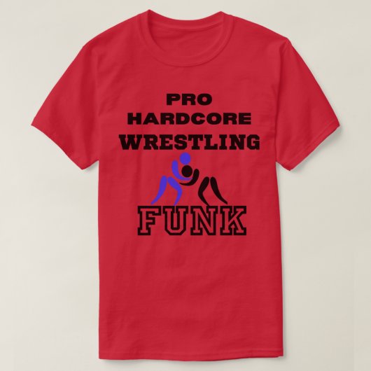 Pro hardcore Wrestling Terry Funk 1 T-Shirt (Design vorne)