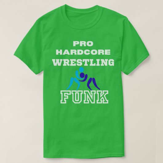 Pro hardcore Wrestling Terry Funk T-Shirt (Design vorne)