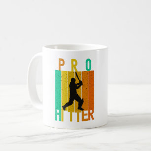 PRO HITTER BATSMAN CRICKET PLAYER - CRICKET LOYER KAFFEETASSE