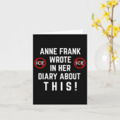 Pro Immigrant Anti Ice Antidiskriminierung Anti Tr Karte (Gelbe Blume)