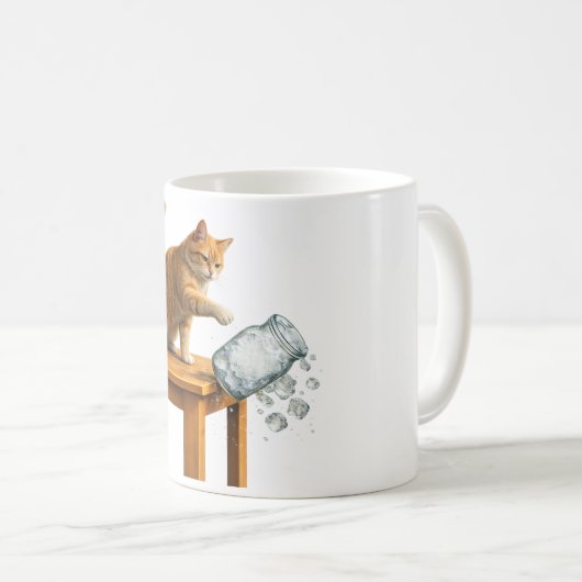 Pro Immigration Cat , Abolish ICE Tee , chinga la Kaffeetasse (VorderseiteRechts)