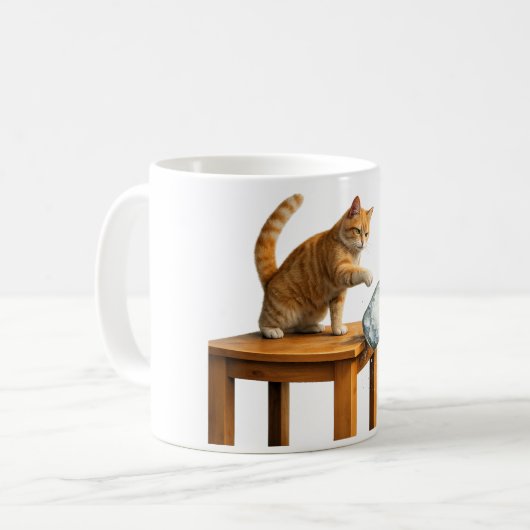 Pro Immigration Cat , Abolish ICE Tee , chinga la Kaffeetasse (Vorderseite Links)