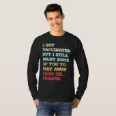 Pro Impfung Pro Vax Team Vax T-Shirt (Vorne ganz)