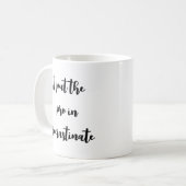 Pro in Procrastinate - Humous Office Tasse (Vorderseite Links)