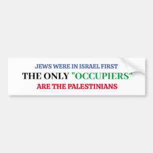 Pro-Israel Ich stehe hinter Israel Aufkleber Autoaufkleber