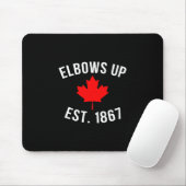 Pro Kanada Hände Hoch Gegründet 1867  Mousepad (Mit Mouse)
