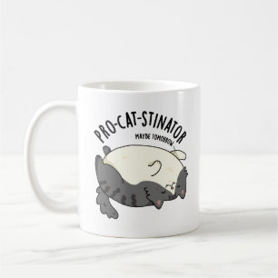 Pro-Katzenstinator Funny Fat Cat Pun Kaffeetasse