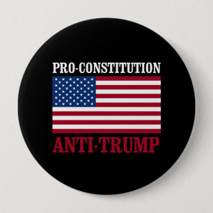 Pro-Konstitution Anti-Trumpf - Anti-Trumpf -- Button