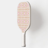 Pro Kontrolle Pickleball Paddle | Schwarz und Weiß (Links)