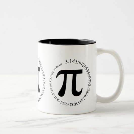 Pro-Kopf-Tag Zweifarbige Tasse (Rechts)