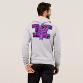 Pro Laufmotivation Hoodie (Schwarz voll)