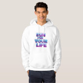 Pro Laufmotivation Hoodie (Vorne ganz)