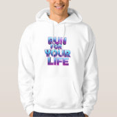 Pro Laufmotivation Hoodie (Vorderseite)