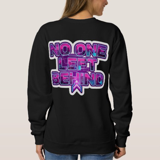 Pro Laufmotivation Sweatshirt (Rückseite)